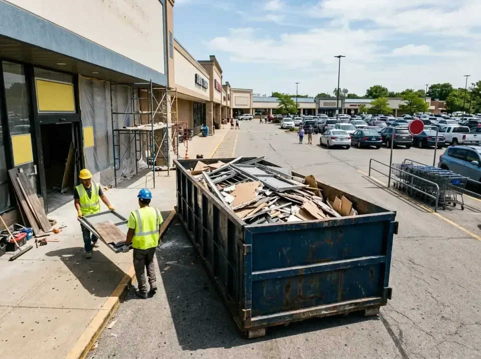 retail-store-renovation-debris-003 — frequently asked questions, Roll-off Dumpster Rentals in Fort Hood, TX